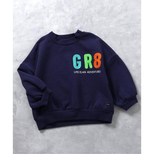 トレーナー ロゴ刺繍トレーナー キッズ 子供服 男の子 女の子