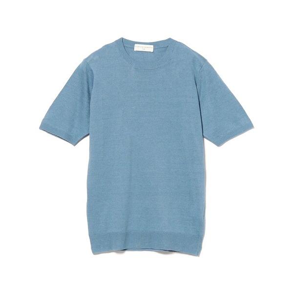 tシャツ FILIPPO DE LAURENTIIS / コットンリネン クルーネック Tシャツ メ...