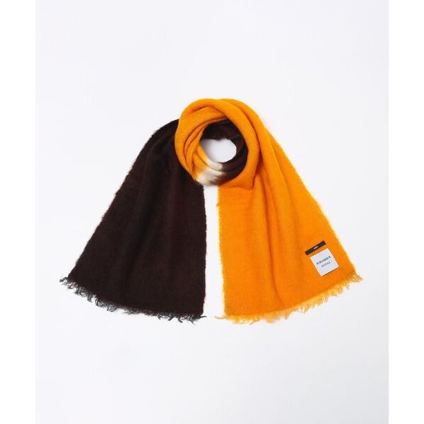 マフラー 「SHIPS別注」SUBLIME: 2トーン ドロップダイ ストール メンズ