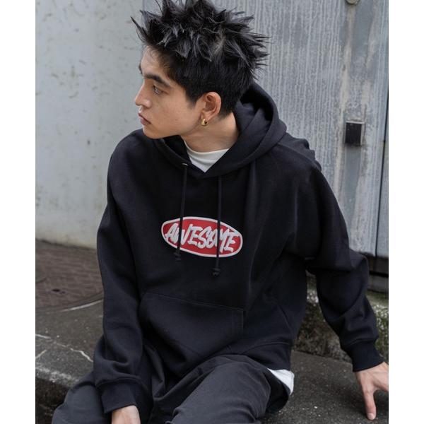 パーカー WEGO/リラックスフィットオーバルロゴパーカー メンズ レディース