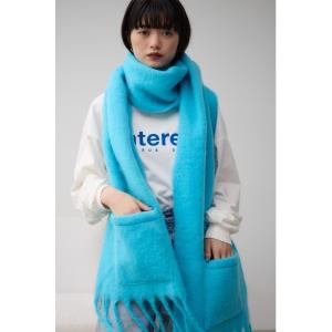 LOEWE 極美品☆LOEWE ロエベ モヘア ウール モノグラムレザーパッチ付  