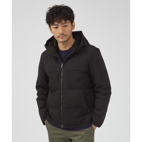 ダウンジャケット ダウン 「コンビデザイン」フード ダウン ブルゾン メンズ レディース