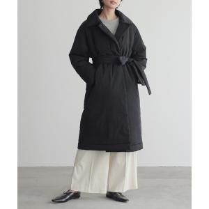 ステンカラーコート コート 撥水中綿ステンカラーコート「サスティナブル」 レディース