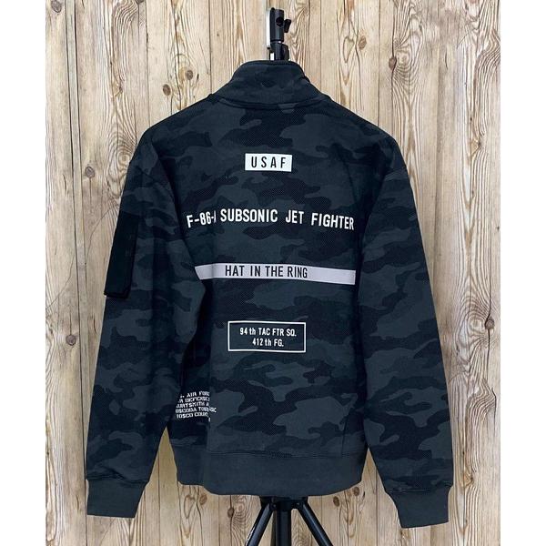 カーディガン STENCIL STAND ZIP SWEAT 'HAT IN THE RING' メ...