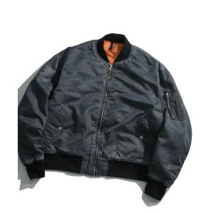 ma1 ma-1 Vintage-like heavy nylon twill MA-1 blouson/ヴィンテージライク ヘビーナイロンツイル M
