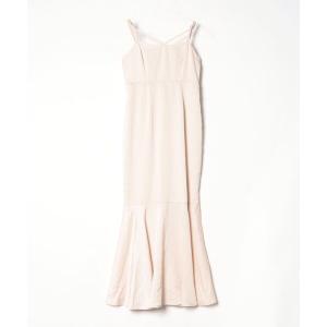 「muguet」 キャミソールワンピース FREE ベージュ レディース