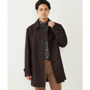 極美品 セヴィルロウ COLOMBO ステンカラーコート ヘリンボーン 比翼 L 極美品 セヴィルロウ COLOMBO ステンカラーコート ヘリンボーン