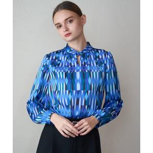 ANAYI（アナイ） ブラウス シャツ リトルフラワーチュールギャザー