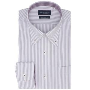 フォーマル シャツ 超形態安定ノーアイロン ボタンダウン 長袖ビジネスワイシャツ メンズ｜ZOZOTOWN Yahoo!店