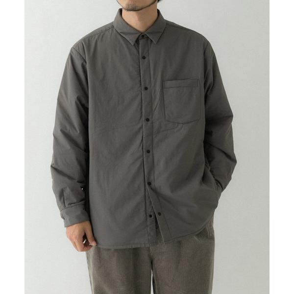 ダウンジャケット ダウン インサレーションシャツジャケット メンズ