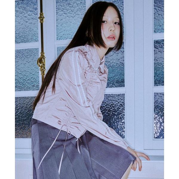 コート アウター A'GEM/9 × .kom 「NIIER NOR/ニア ノア」 LACE SHI...