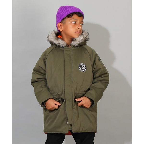 ダウン アウター 2WAY モッズアウター 9935K キッズ 子供服 男の子 女の子