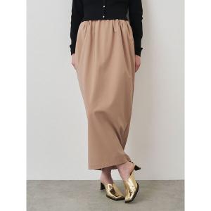 ELENDEEK（エレンディーク） スカート タックロングラップスカート
