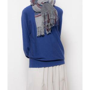 ストール マフラー カシュネ cache nez / イタリアウールチェックストール レディース