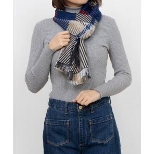 マフラー ストール カシュネ cache nez / エッフェルチェックマフラー レディース
