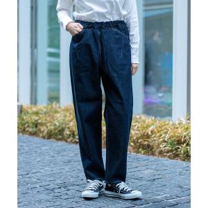 ジーンズ デニム デニムパンツ 「D.M.G / ディーエムジー」 10ozデニム ワークイージーパンツ レディース