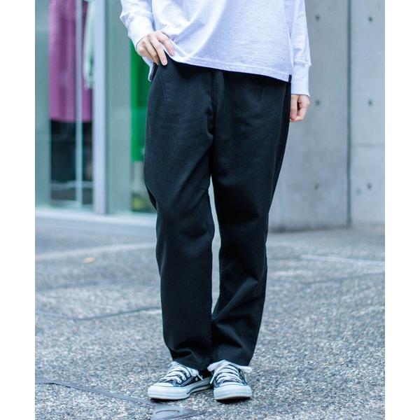 チノパン 「D.M.G / ディーエムジー」 コットンリネンツイル ワークイージーパンツ レディース