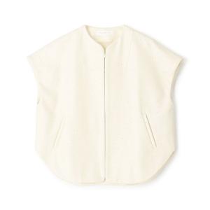 Ballsey（ボールジィ） ベスト ジレ ランダムファー Vネックロングジレ
