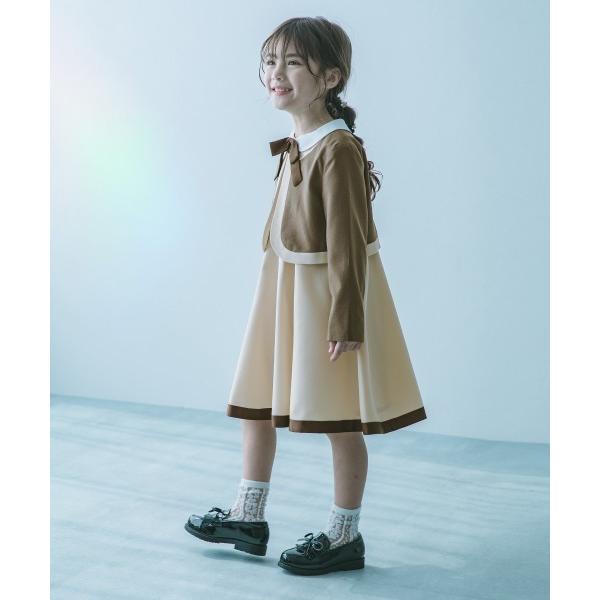 フォーマル 発表会 卒園式 入学式 フォーマル 襟付きドレス 2点セット キッズ 子供服 女の子