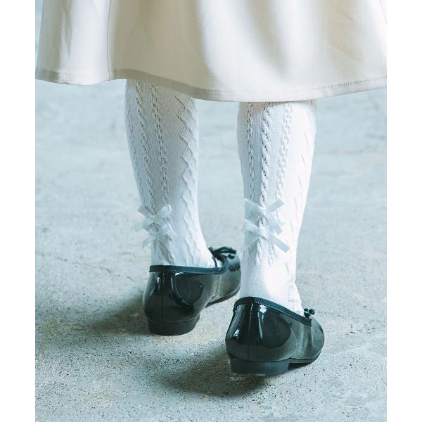 タイツ フォーマル レース風タイツ キッズ 子供 女の子