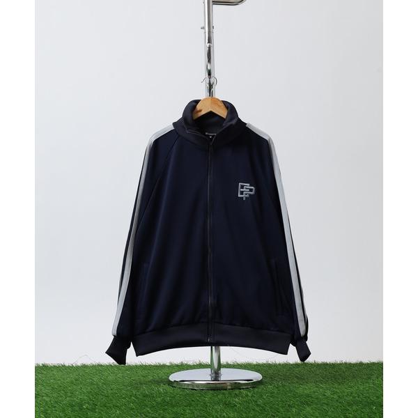 ジャージ ワンポイント ロゴ ワイド トラックジャケット メンズ レディース