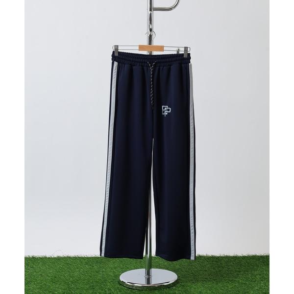 スウェットパンツ ジャージ ワンポイント ロゴ ワイド トラックパンツ メンズ レディース