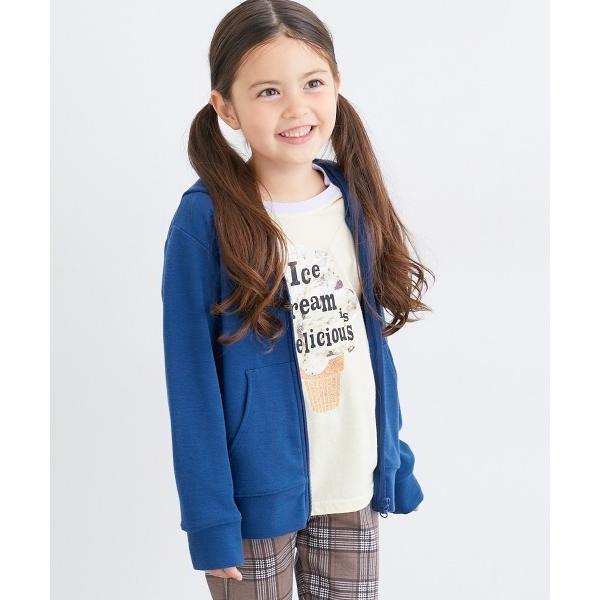 パーカー  色が選べる♪ストレッチジップアップパーカー（男の子・女の子) キッズ 子供服 男の子 女...