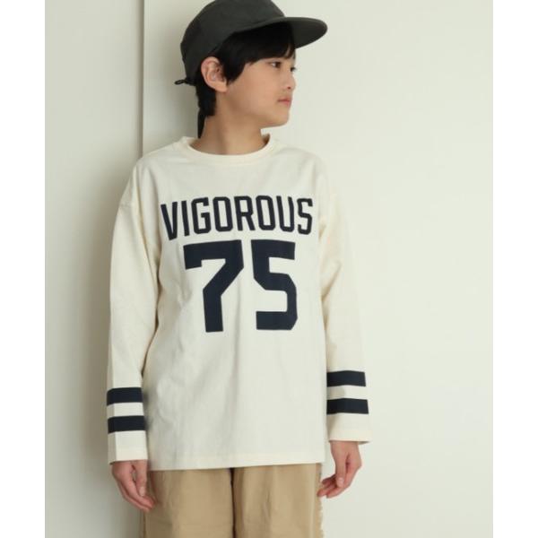 tシャツ ナンバリングファミリー長袖Tシャツ150.160cm キッズ 子供服 男の子 女の子