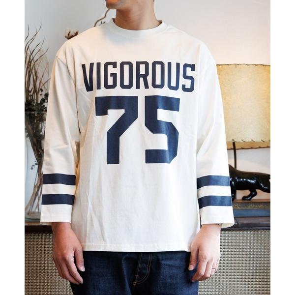 tシャツ ナンバリングファミリー長袖Tシャツパパサイズ メンズ