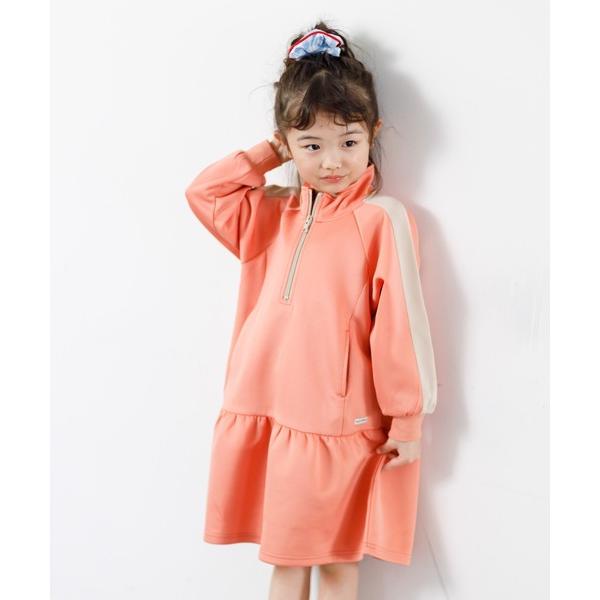 ワンピース トラックワンピース80〜140cm キッズ 子供服 女の子