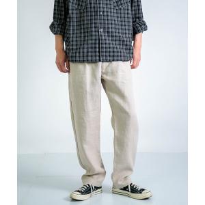 パンツ 「SPELLBOUND / スペルバウンド」 リネンキャンバス リラックスイージーパンツ メンズ