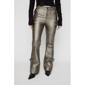 LAGUA GEM（ラグアジェム） パンツ DESIGN BELT フレアパンツ