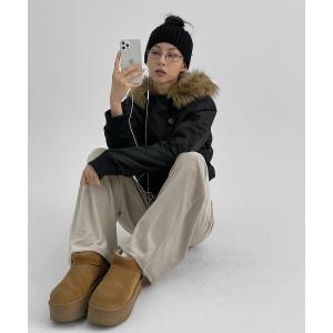 ブルゾン アウター 「MADE」 ポニールファージャンパー レディース