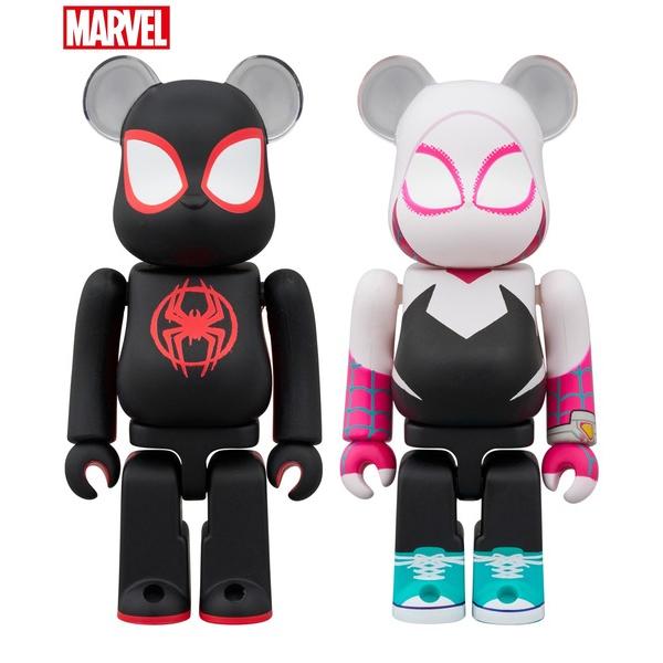 フィギュア BE@RBRICK SPIDER-MAN(Miles Morales) ＆ SPIDER...