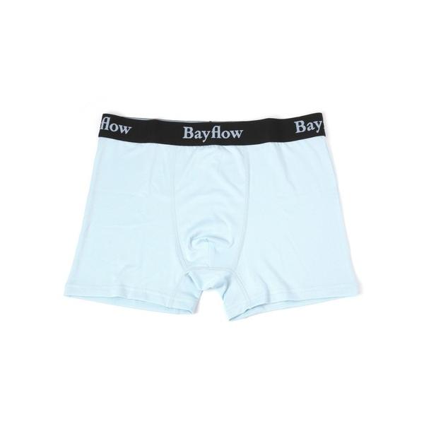 ボクサーパンツ 無地ロゴリブアンダーウェア