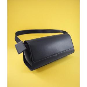 ショルダーバッグ バッグ Landscape bag/横長ダックスフラップバッグ レディース