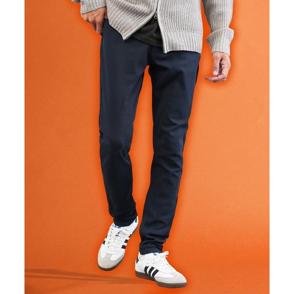 パンツ 極ラクストレッチ裏起毛スキニーパンツ メンズ