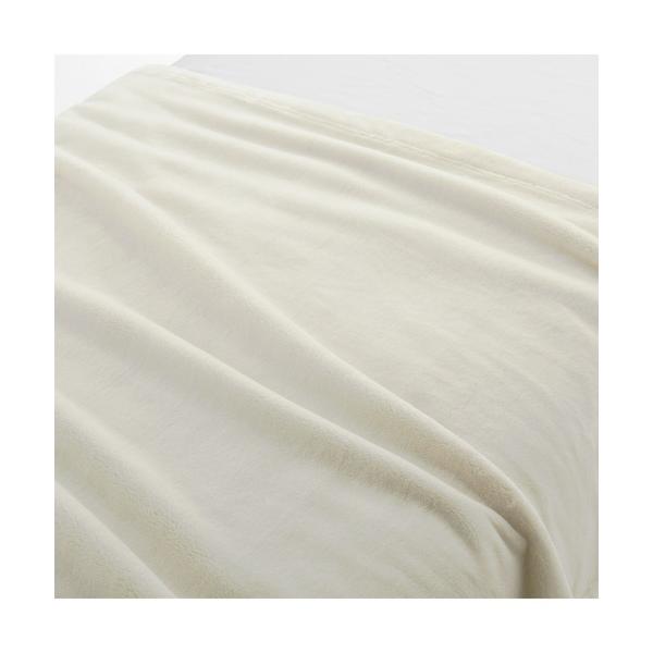 ベッド 寝具 再生ポリエステル　あたたかファイバー厚手毛布・Ｓ　１４０×２００ｃｍ