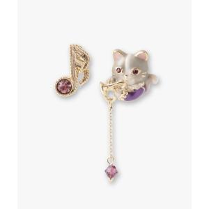 イヤリング 猫モチーフ イヤリング レディースの買取情報