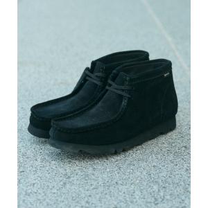 Clarks（クラークス） CLARKS WALLABEE BOOT GORE-TEX BLACK LEATHER