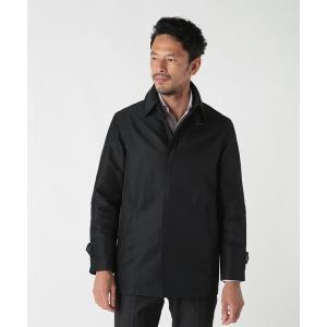 ステンカラーコート コート シャンブレーツイルメモリースプリングコート メンズ