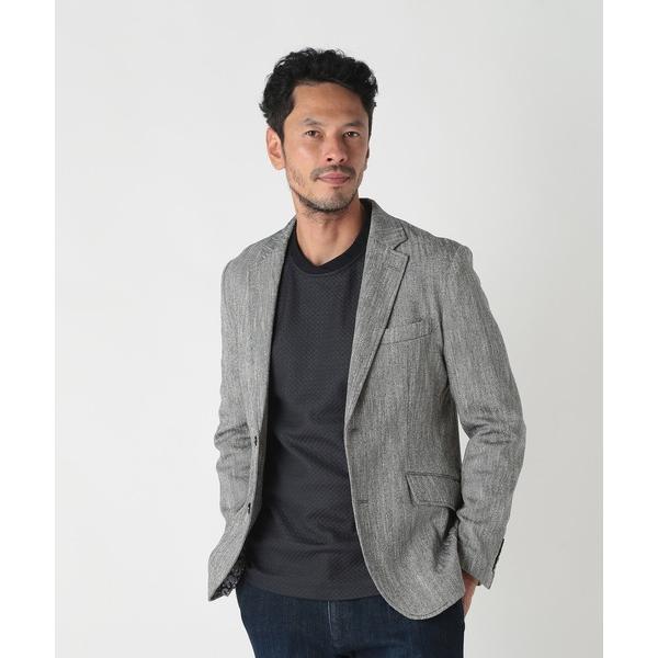 ジャケット テーラードジャケット リネン調スラブメランジジャケット メンズ