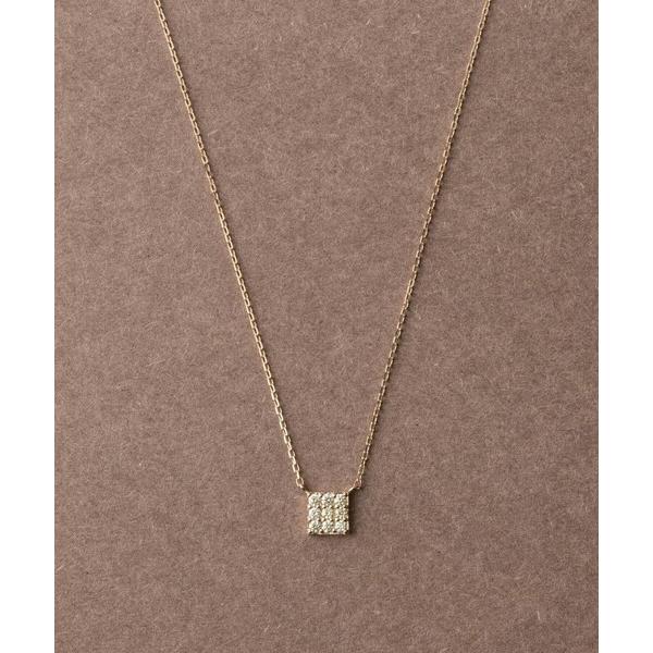 ネックレス 「トーン」 K18RBG ダイヤモンド ネックレス ファビュラス レディース