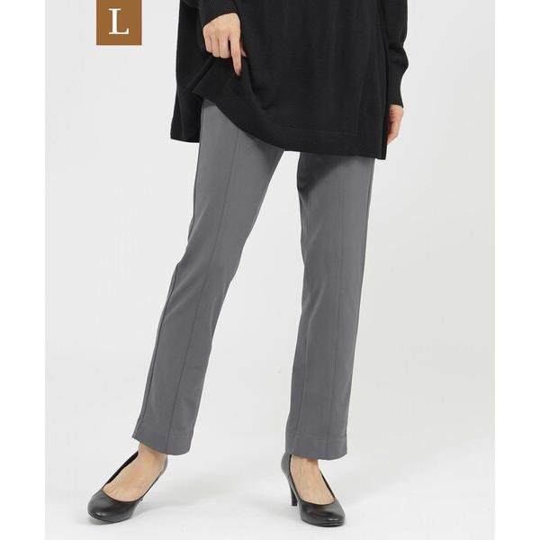 パンツ 「L」「ウォッシャブル」メリルハイテンション裏起毛パンツ レディース