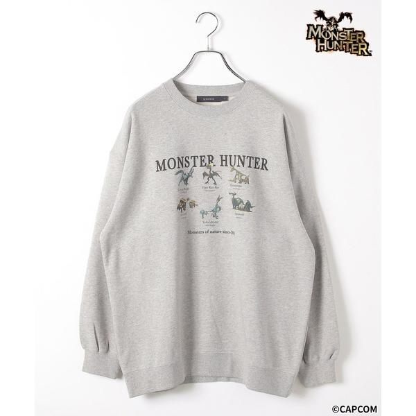 トレーナー スウェット 「MONSTER HUNTER/モンスターハンター」コラボ/キャラクタープリ...