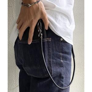 JAM HOME MADE ウォレットチェーン 牛革 レザー 編み込み