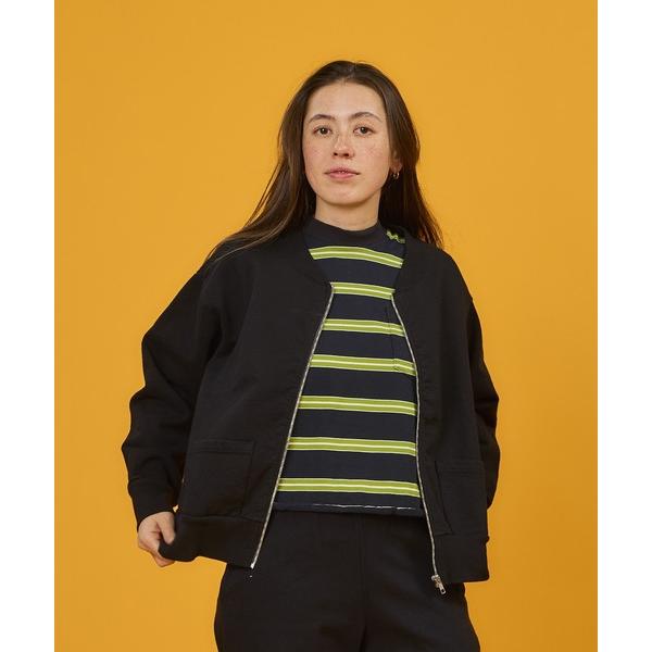 トレーナー スウェット 13oz CREW CARDIGAN/13オンス クルーカーディガン レディ...