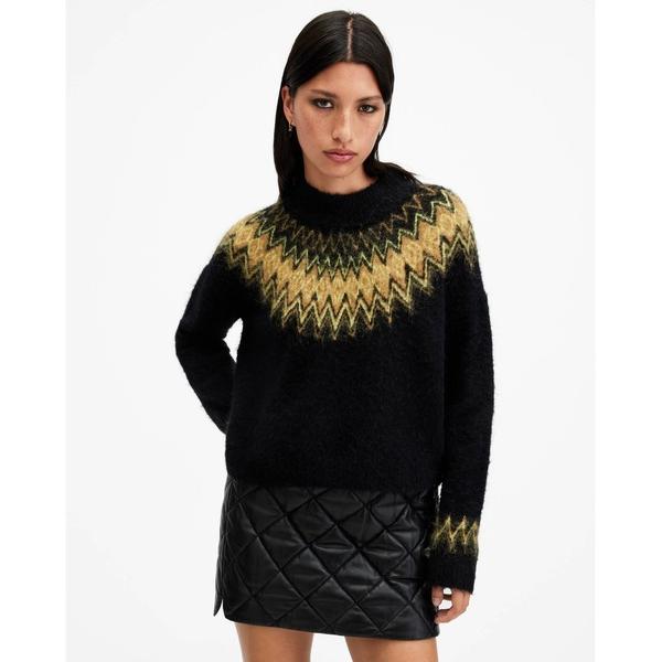 ニット セーター CLYDE FAIR ISLE FUNNEL NECK JUMPER | CLYD...