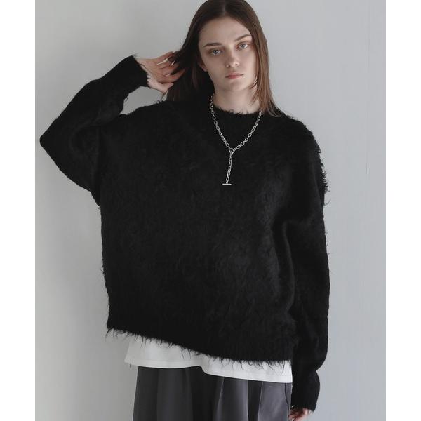 セーター ニット ルーズシルエットフェザーニット メンズ レディース