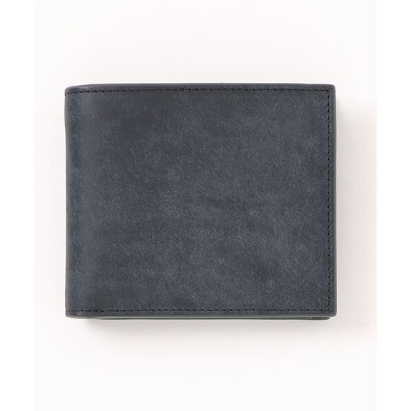 財布 牛革シンプル二つ折り財布 メンズ